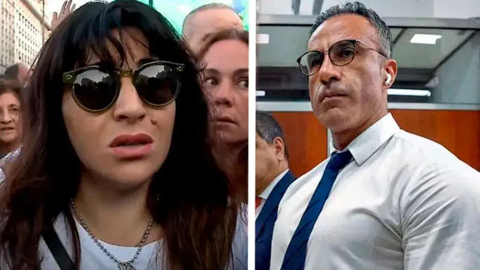 La indignación de Gianinna por el brutal gesto de Luque en el juicio por la muerte de Diego