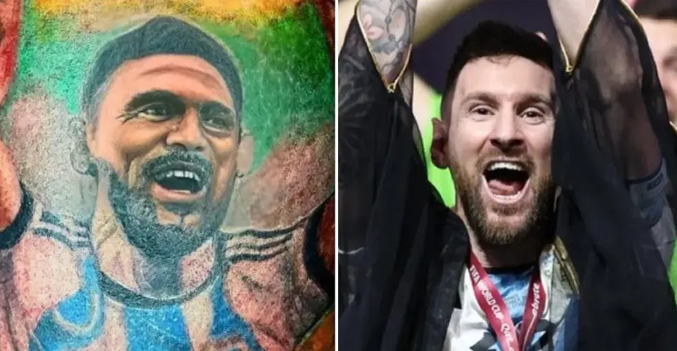 La Navidad de Lionel Messi en Rosario