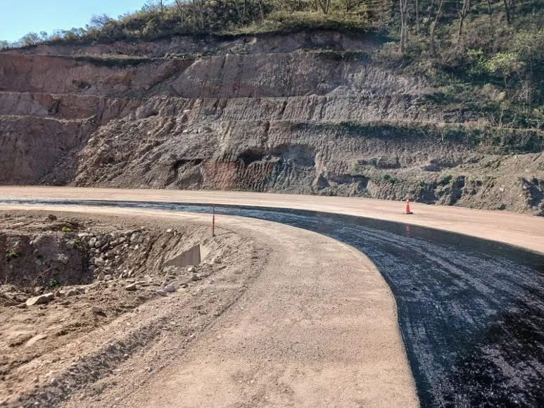 La pavimentación de la Ruta Provincial N°1 entra en su etapa final