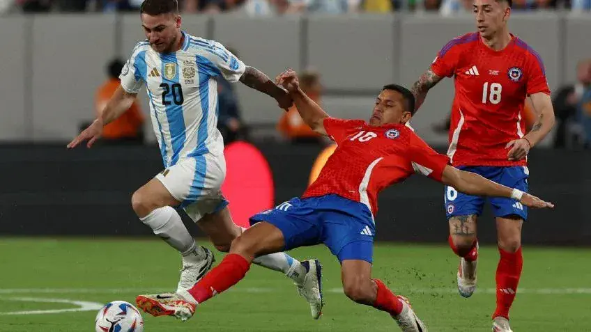 La Selección argentina recibe a Chile