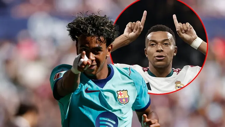 Lamine Yamal le redobló la apuesta a Mbappé por el Balón de Oro