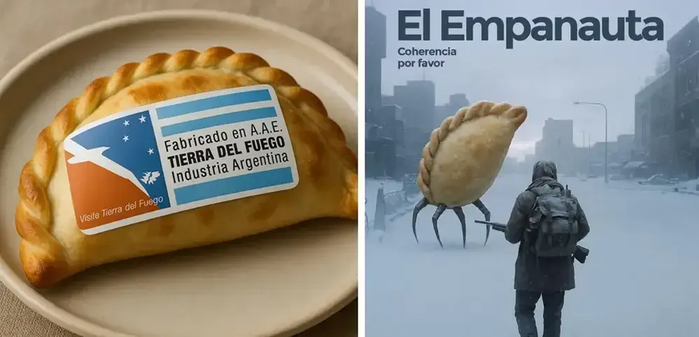 Las redes se inundaron de memes sobre las empanadas