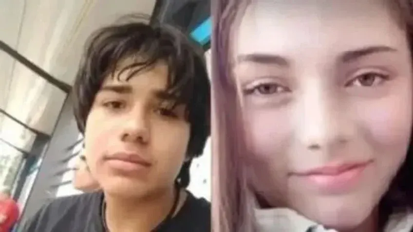 Le partió una botella a una joven
