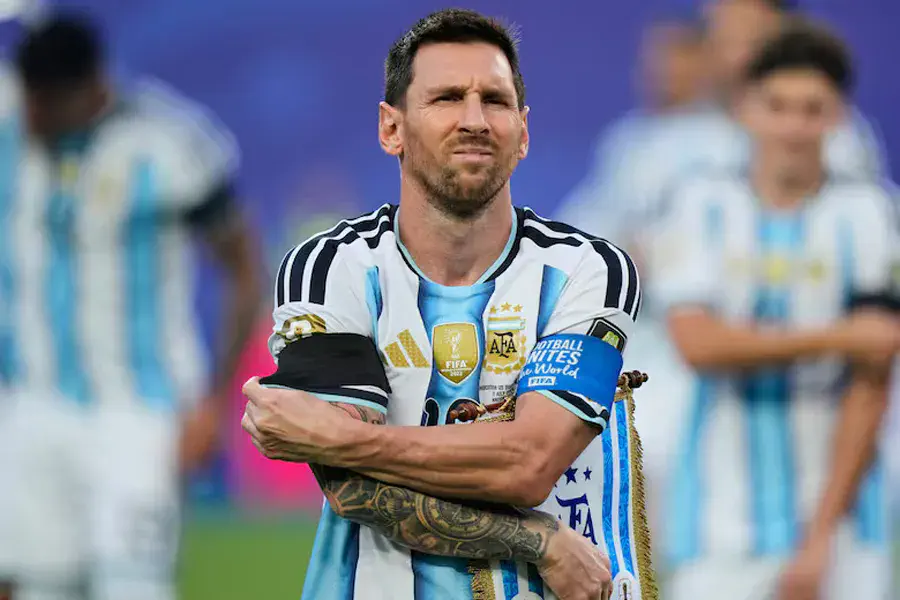 Lionel Messi habló sobre Inglaterra