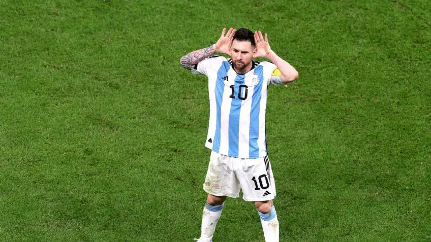 Lionel Messi y las imágenes que revelan para quién fue su Topo Gigio
