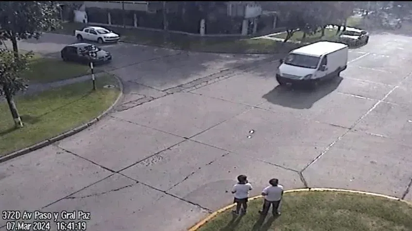 Lo sorprendieron infraganti