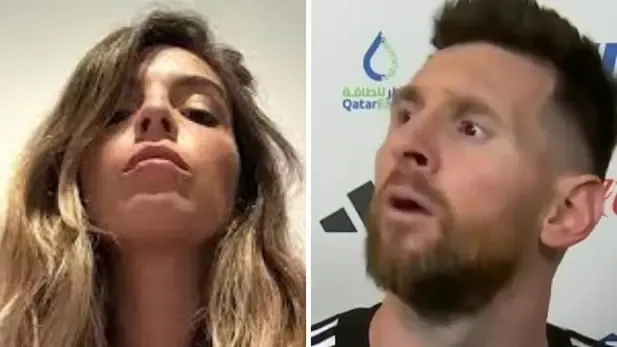 Locura en Rosario al llegar Messi a la fiesta de 15 de su sobrina