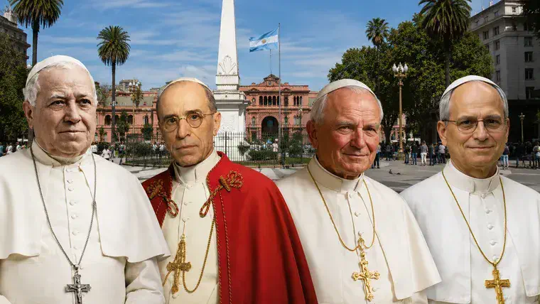 Los "otros papas" que visitaron la Argentina