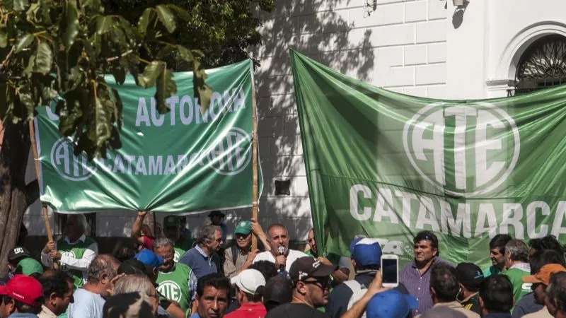 Manifestación de personal de Recursos Humanos