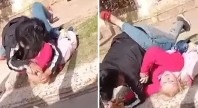 Motociclista chocó contra un bolsón de arena