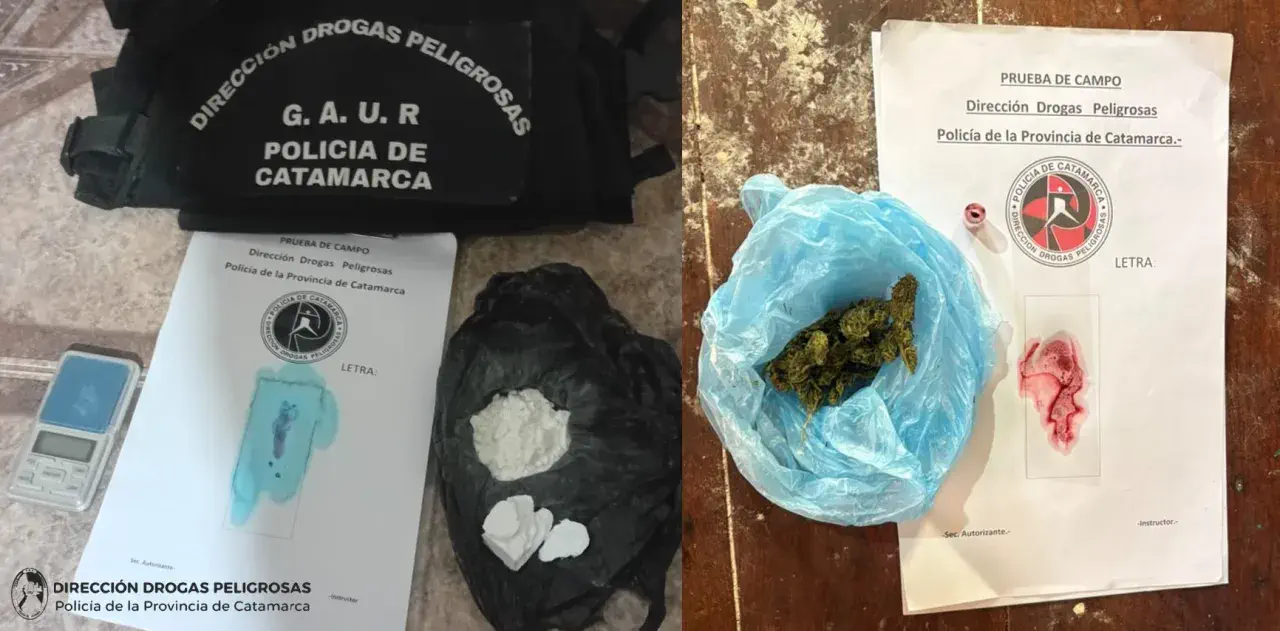 Operativo contra el narcomenudeo: secuestran droga, un auto y balanzas