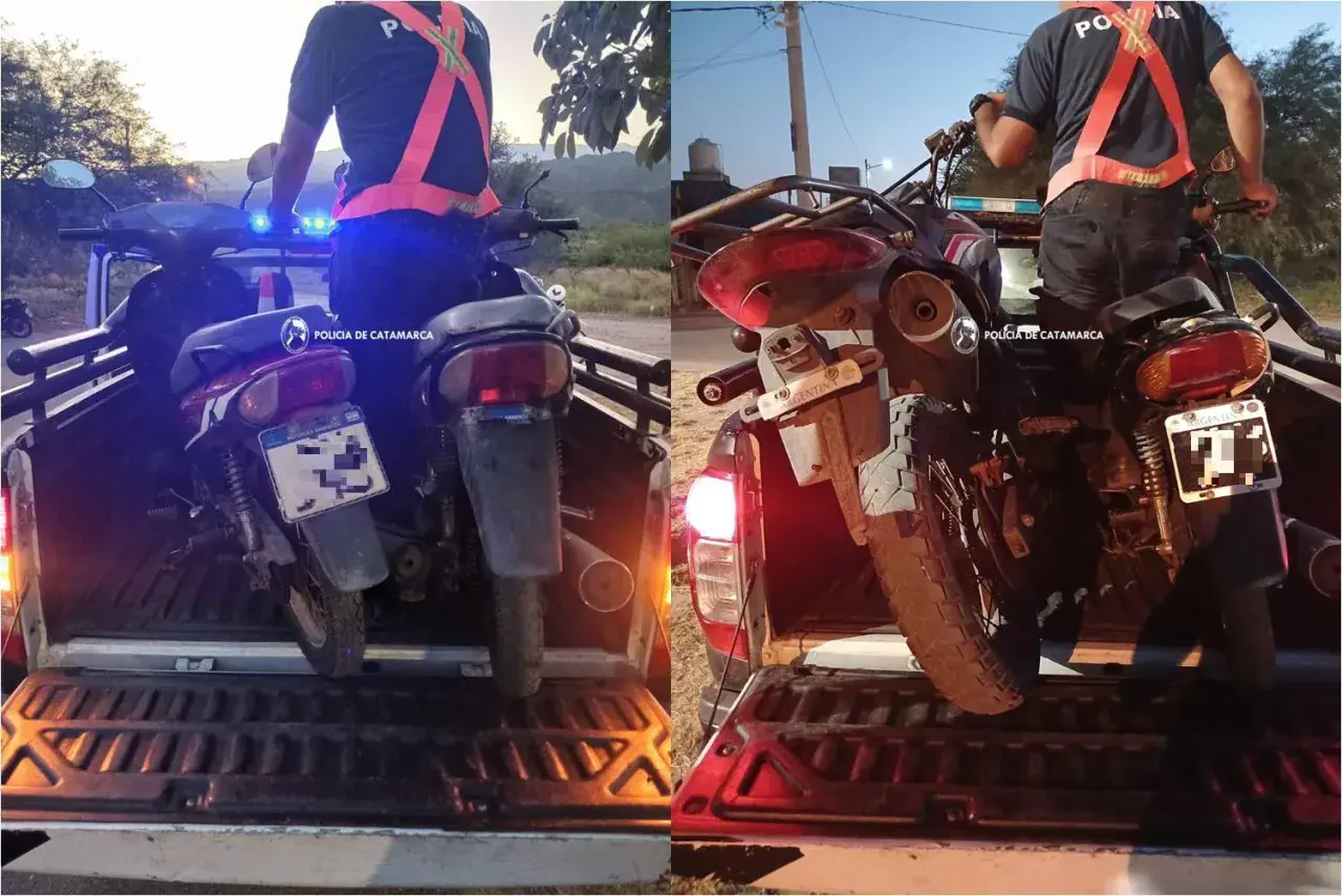 Operativos en la Capital: 2 personas fueron arrestadas, 2 detenidas y 5 motos secuestradas