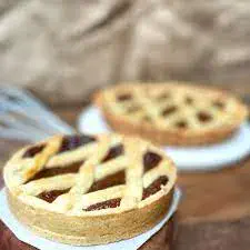 Pastafrola de dulce de leche