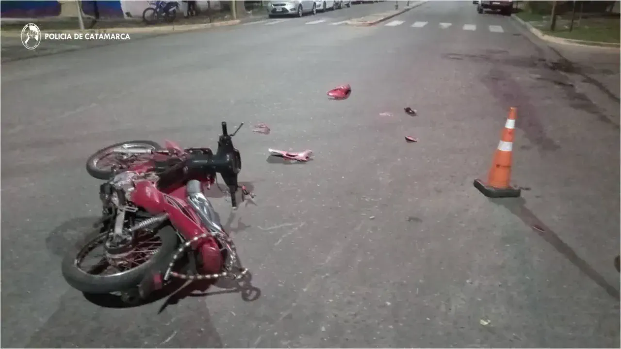 Personas lesionadas en un siniestro vial en Avenida Gobernador Francisco Galíndez