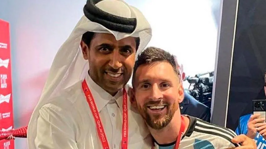 Polémica en Francia: quemaron una bandera de Argentina y usaron una camiseta de Messi como alfombra