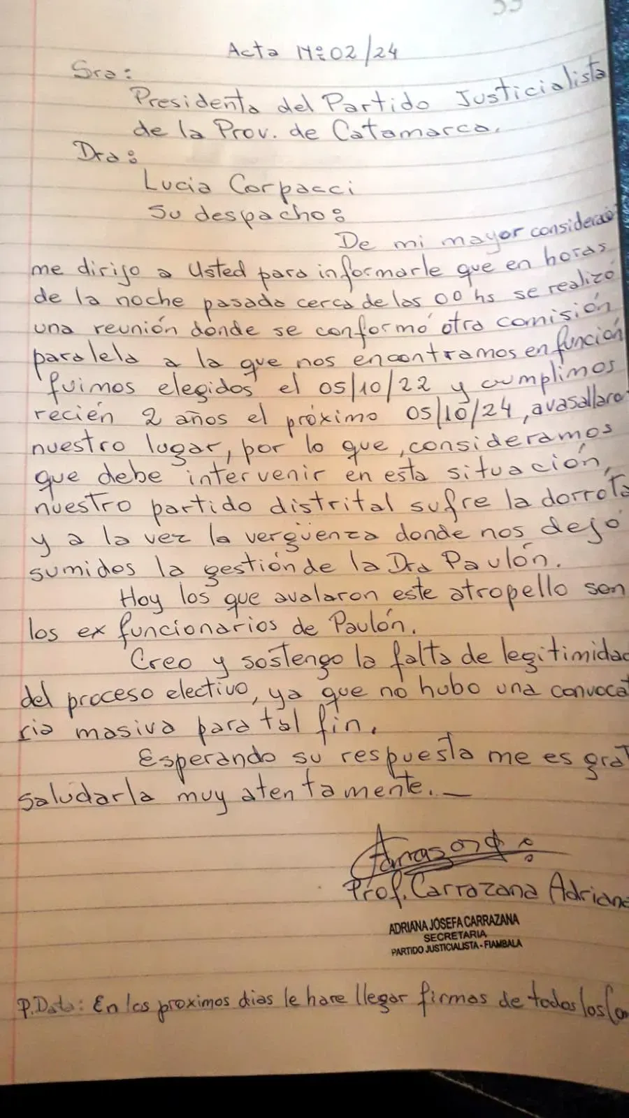 Policías asistieron y trasladaron a una niña al Hospital de Valle Chico