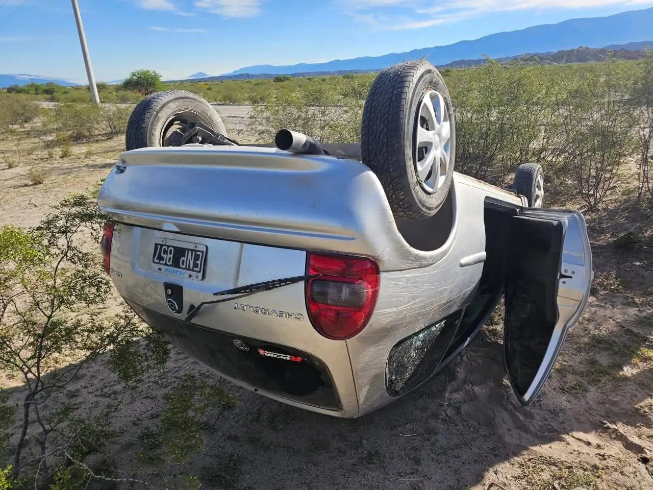 Policías localizaron y asistieron a un hombre en El Rodeo