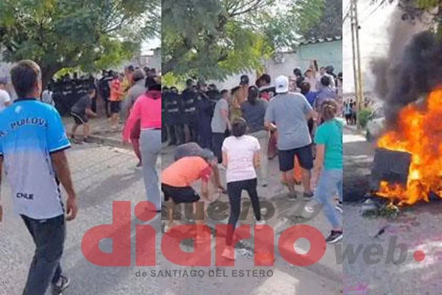 Por desperfectos mecánicos, se incendió un automóvil en avenida Acosta Villafañe