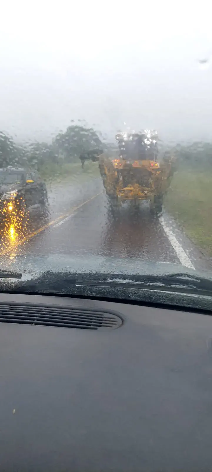 Por inclemencias climáticas transitar con precaución por RN 64 Y RN 38