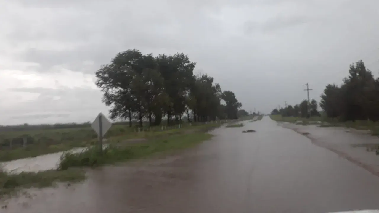 Por la lluvia, transitar con precaución en RN 60 y 64