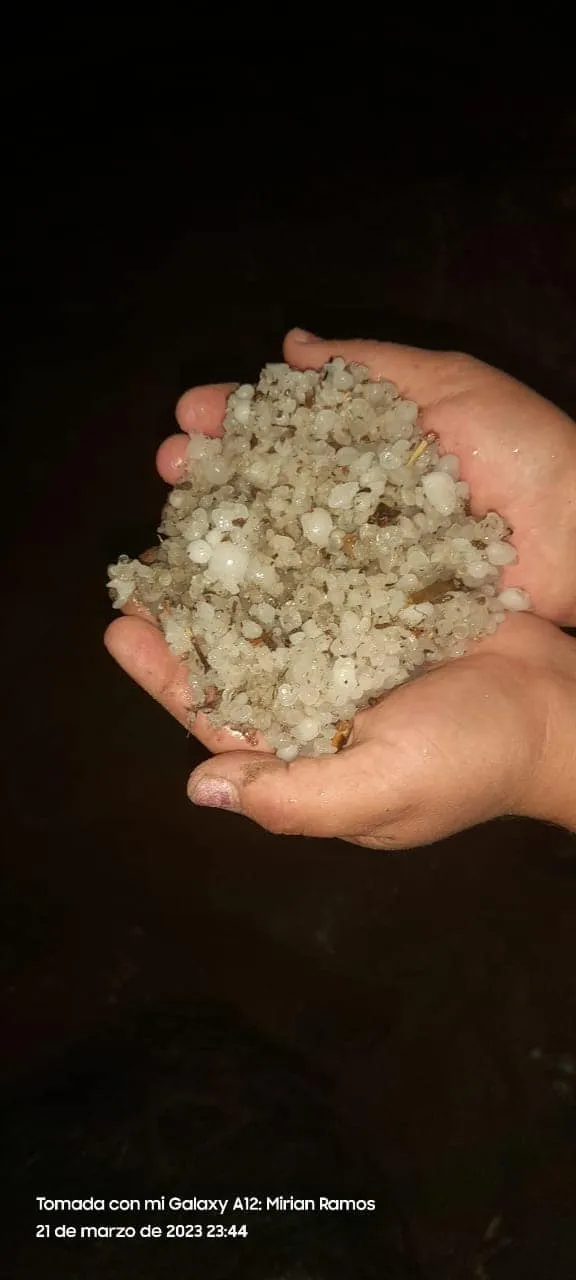 Por presencia de agua y material de arrastre en badenes, transitar con precaución por RN 40
