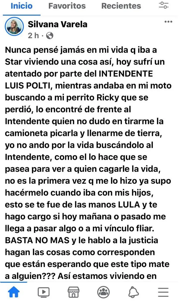 Por un mensaje de WhatsApp, mujer atacó a cuchilladas a su pareja