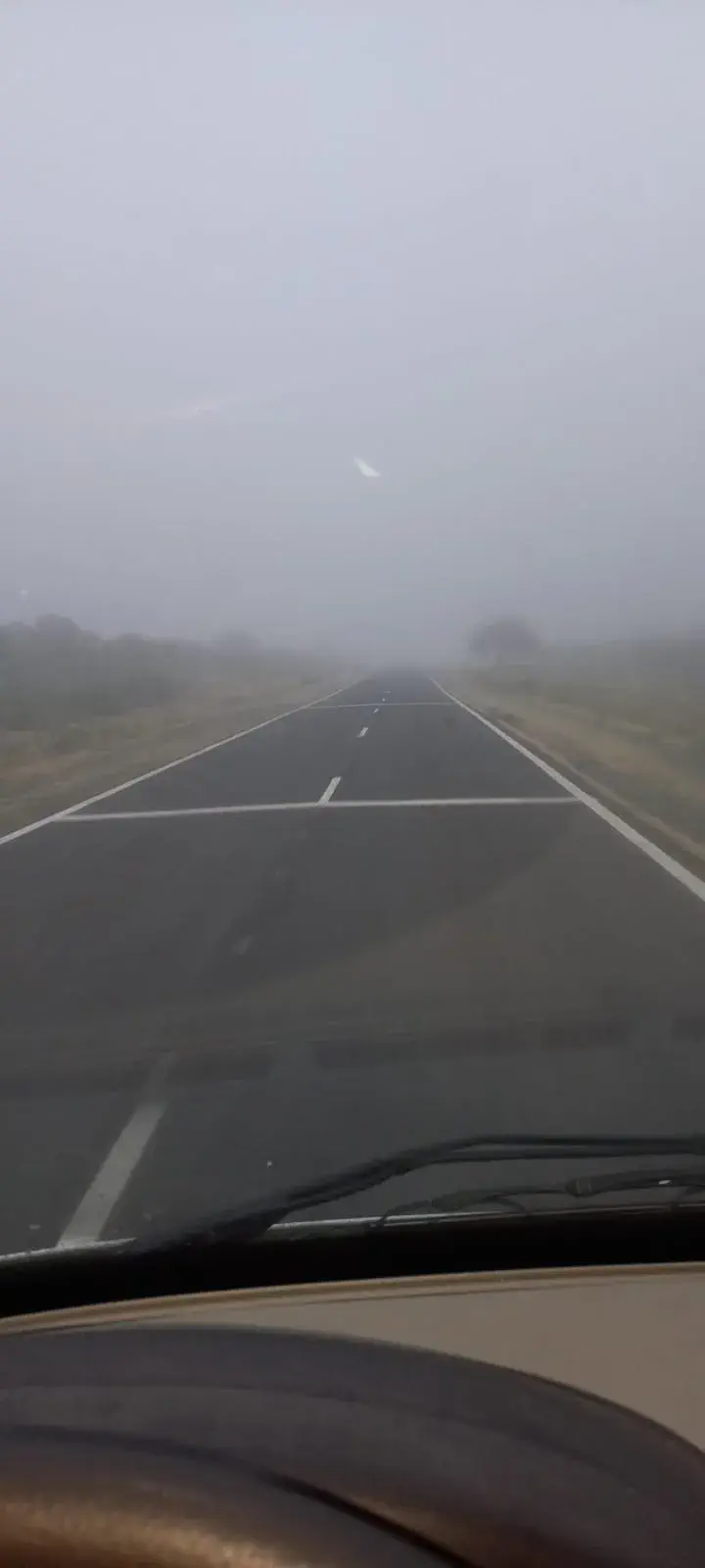 Por visibilidad reducida, transitar con precaución por RN60, en Capayán
