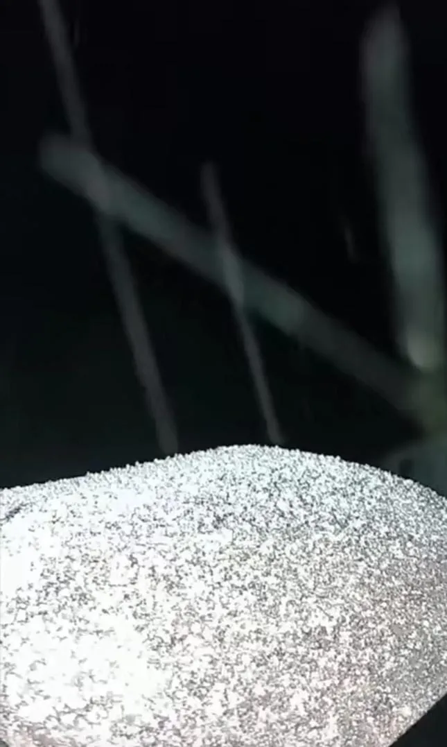 Postal de invierno en septiembre: la nieve tiñó de blanco la localidad de Las Chacritas en Andalgalá