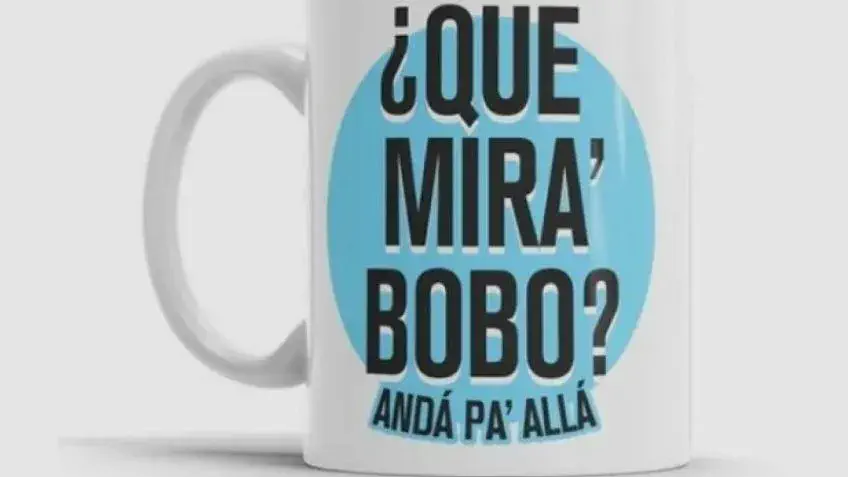 "¿Qué mirás, bobo?": a cuánto se venden las tazas y remeras con la frase de Messi