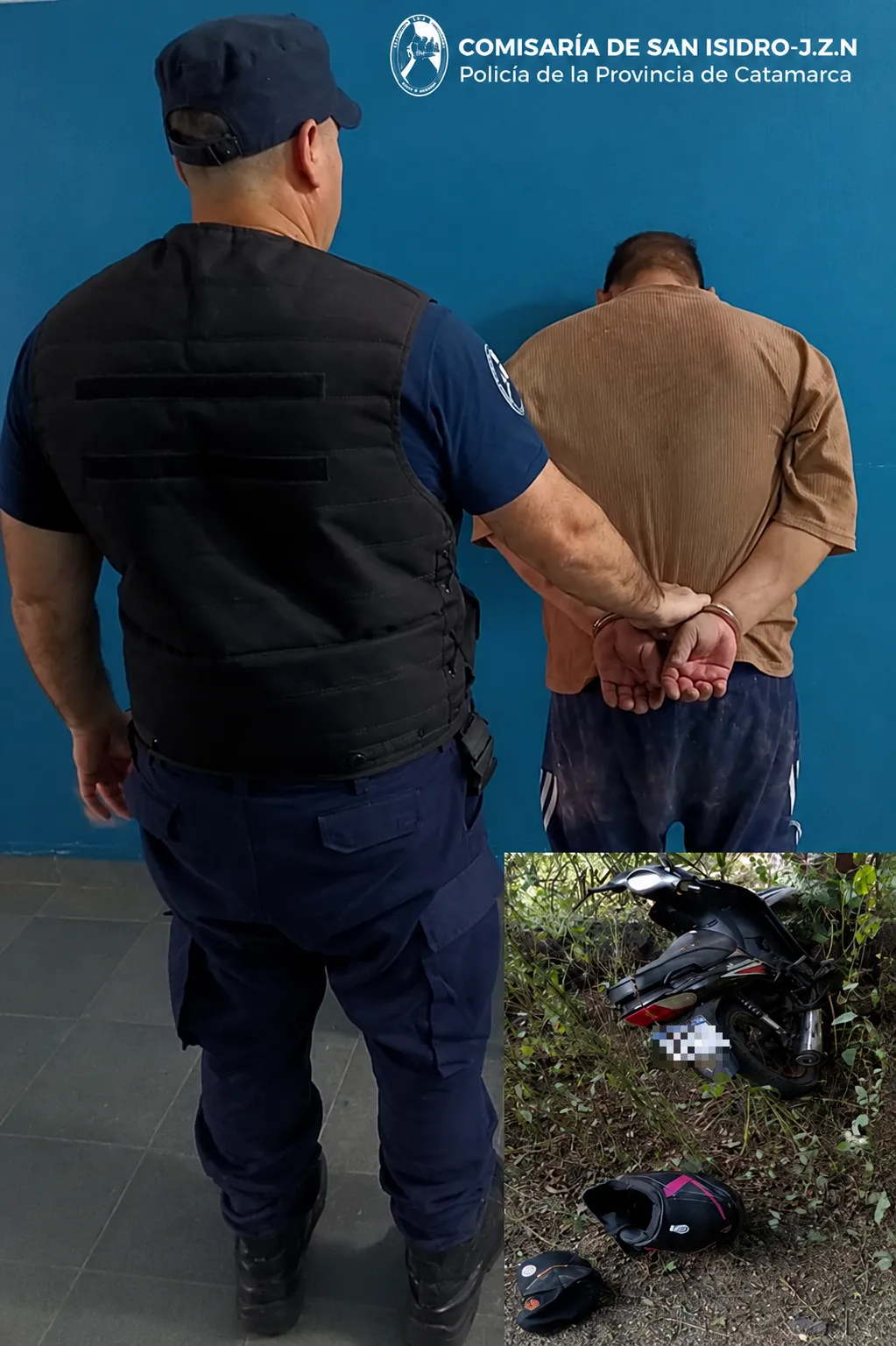 Quiso robar en un comercio céntrico, escapó y cayó a las pocas cuadras