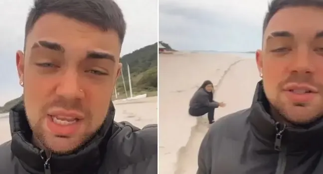 Reina la inseguridad en Catamarca: les robaron todo y quedó desnudo en la vía pública
