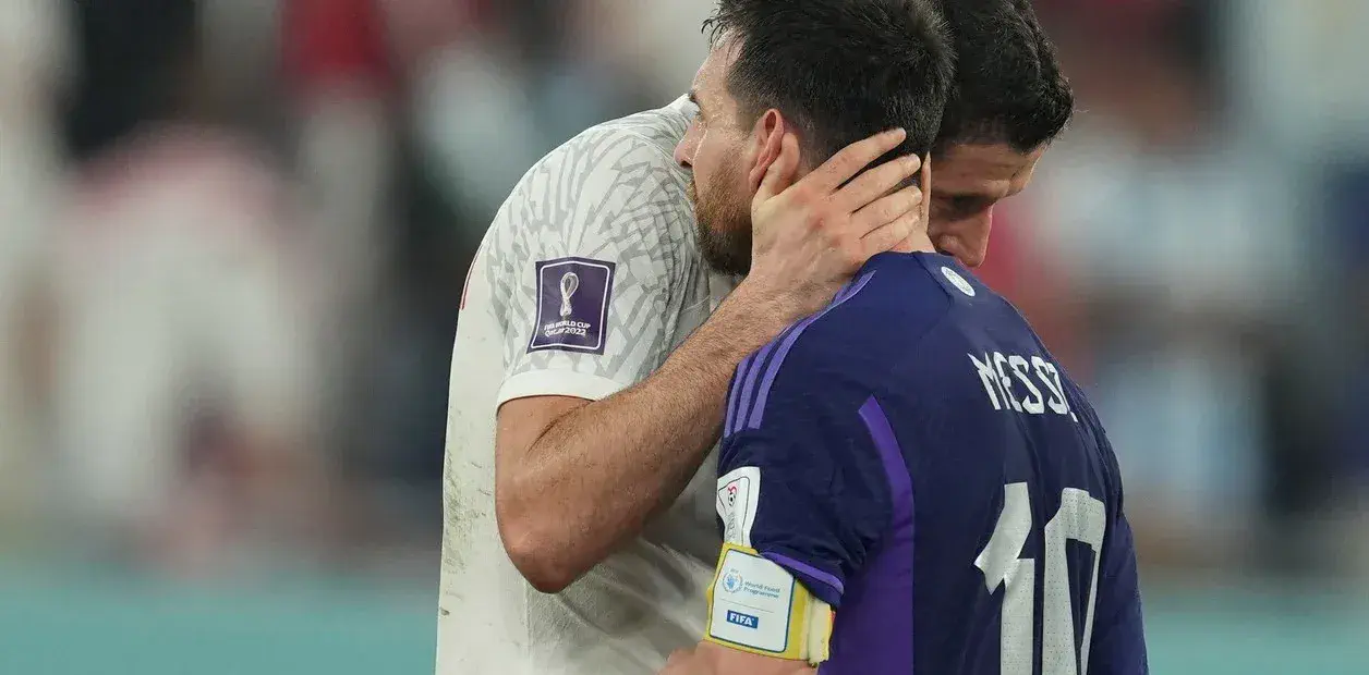 Robert Lewandowski reveló qué le dijo a Lionel Messi durante la victoria de Argentina