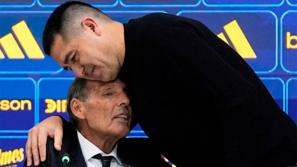 Russo se emocionó en su presentación como DT de Boca: “Sé lo que necesita el hincha”