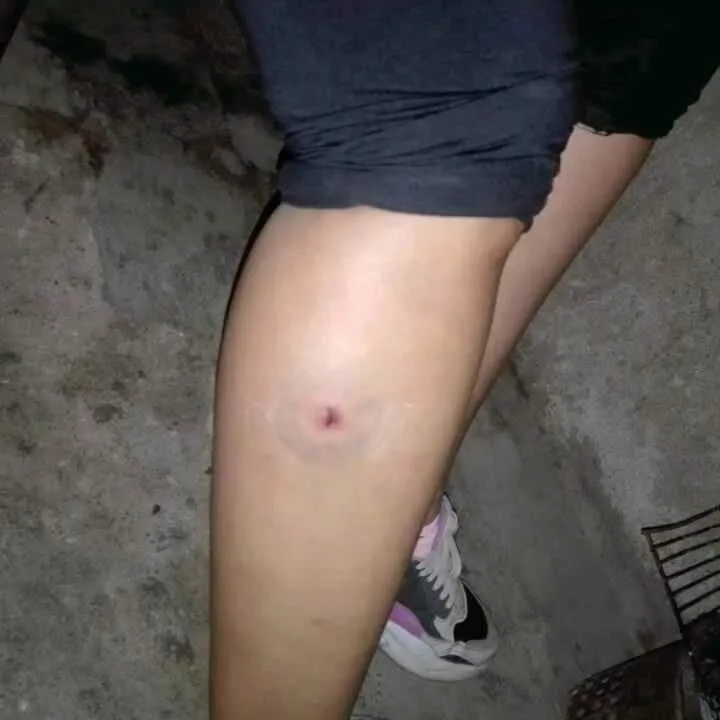 Salió de la calzada y dio varios tumbos