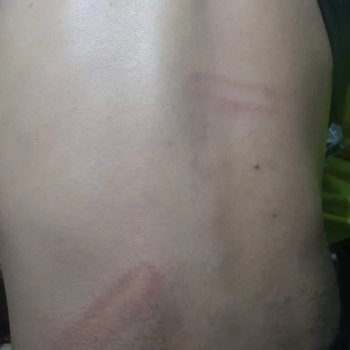 Salió de la calzada y dio varios tumbos
