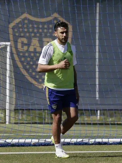 Salvio, con fecha de regreso en Boca y con la Libertadores como gran objetivo
