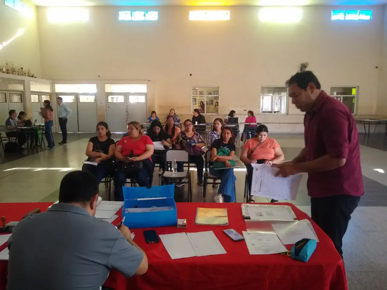 Se cubrieron 186 espacios curriculares en la 24° Asamblea Ordinaria del nivel secundario