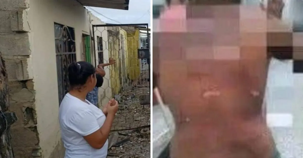 Se descompensó y cayó de su moto