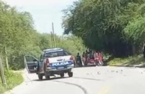 Se hundió un camión