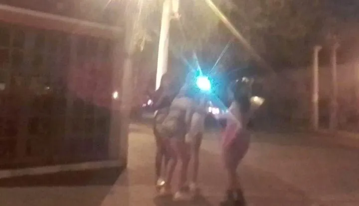 Se incendió una casilla rodante