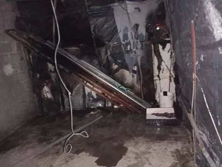 Se incendió una vivienda