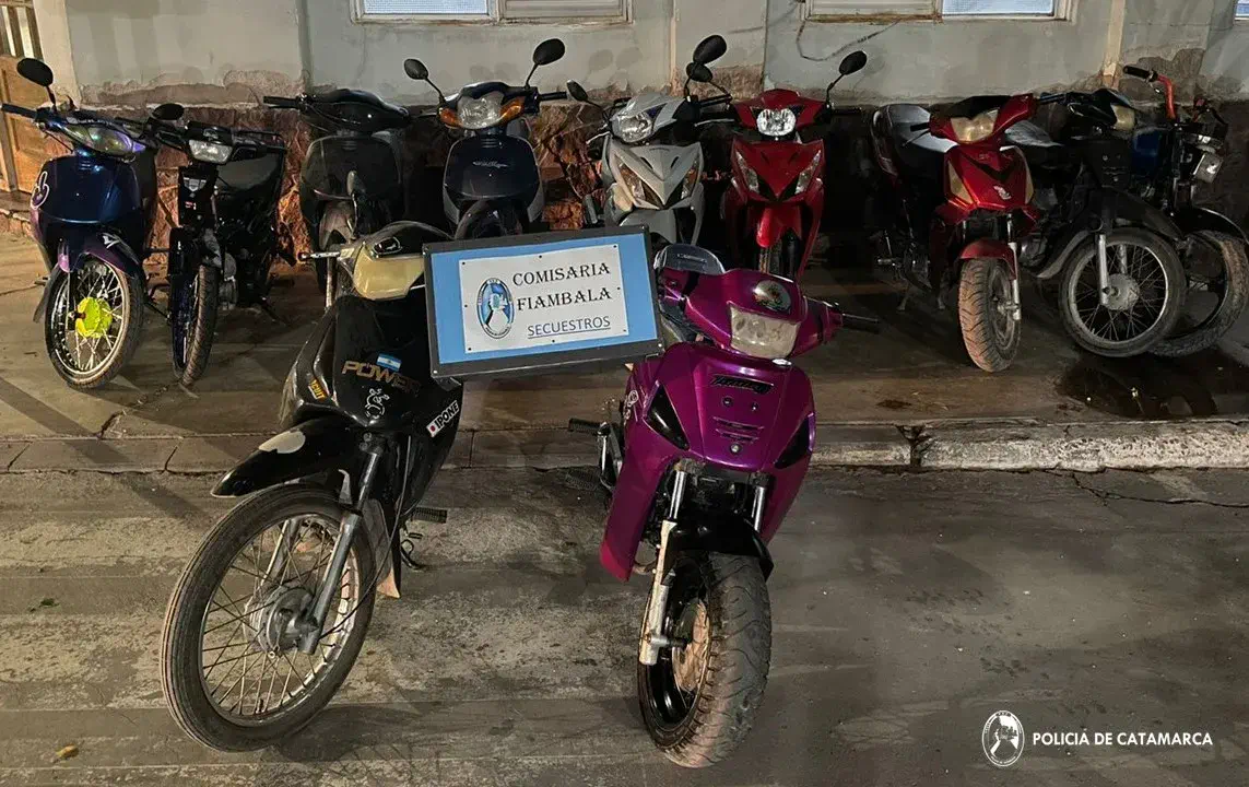 Secuestran treinta vehículos