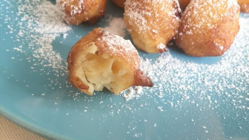 Sin harina ni manteca: budín de arándanos