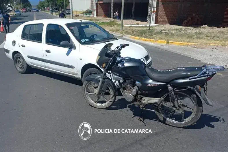 Siniestro vial en la Capital