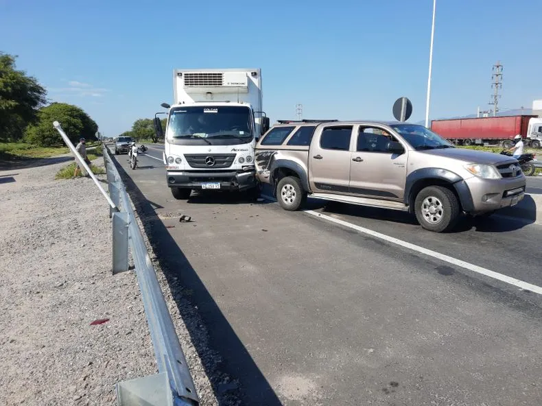 Siniestro vial en la noche de este pasado miércoles
