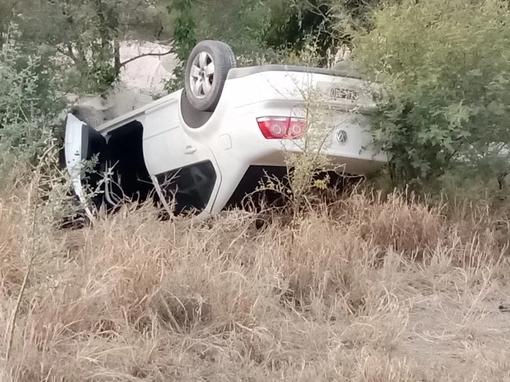 Siniestro vial en la zona Sur de la Capital