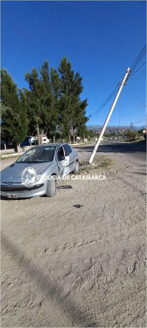 Siniestro vial en Santa María
