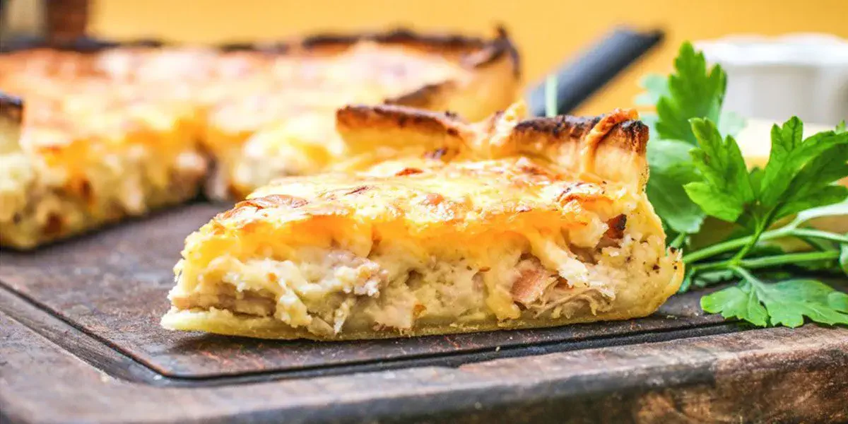 Tarta de pollo y calabaza