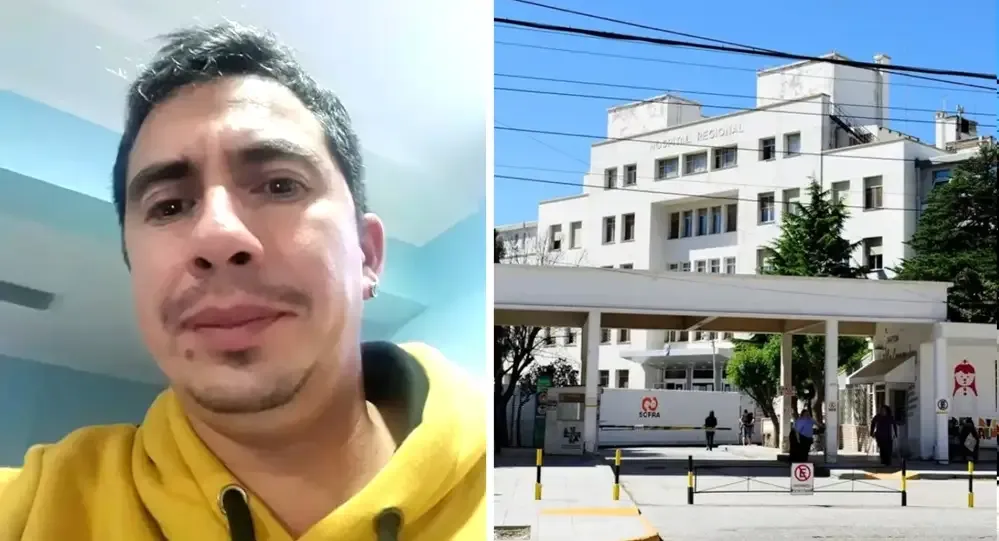 Thiago Medina mostró las cicatrices que le dejó la cirugía tras su accidente