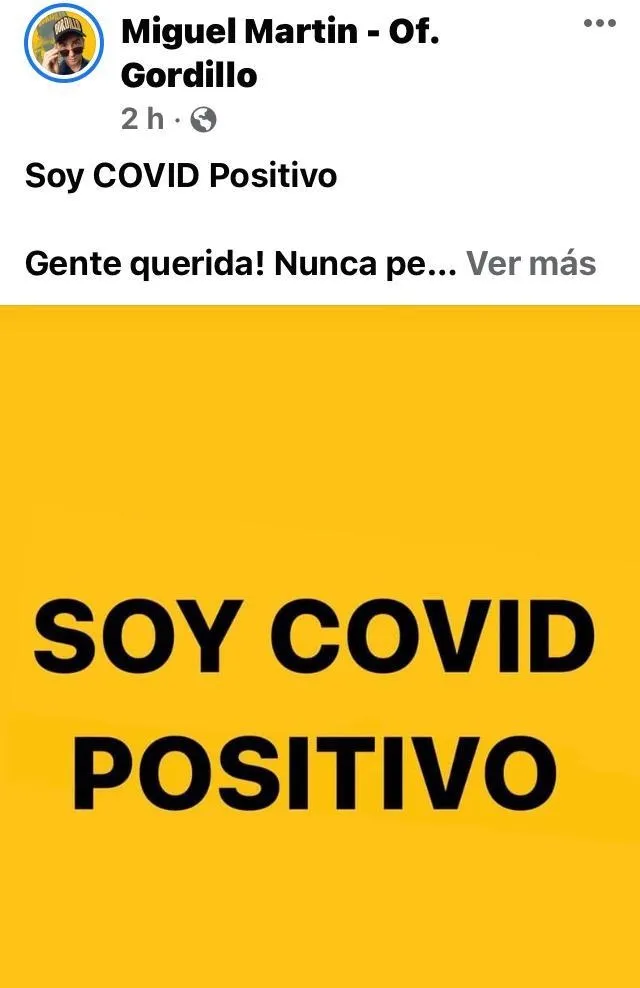 Tiene coronavirus, se aisló y su papá en cada comida le deja un tierno mensaje